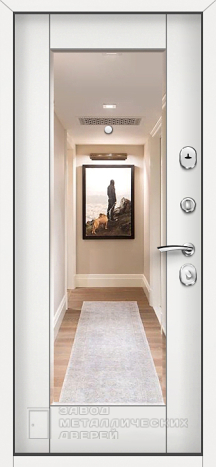 Фото «Дверь с зеркалом №63» в Куровскому